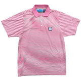 city polo, pink and white